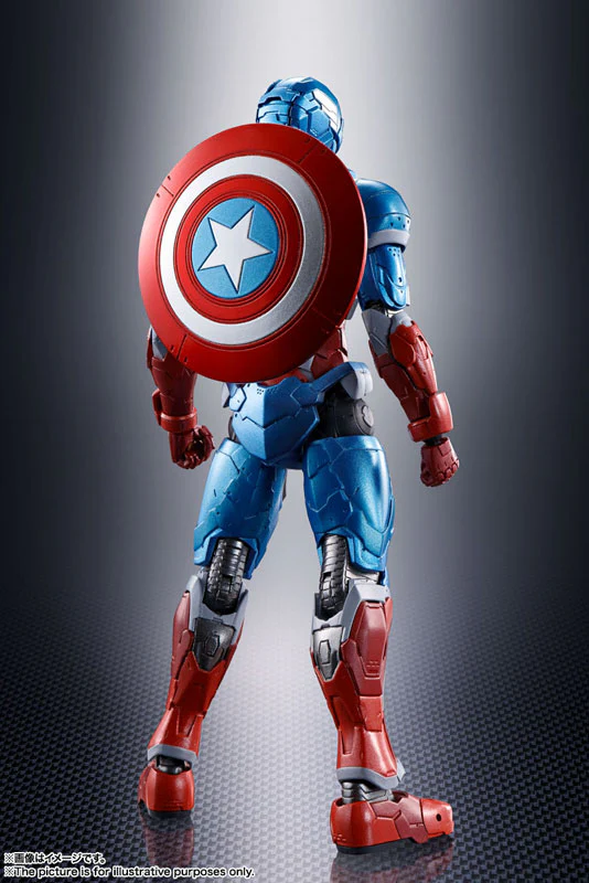 Tech-on Avengers - Captain America - S.H.Figuarts - (Tech-on Avengers) (Bandai Spirits) - Image 6