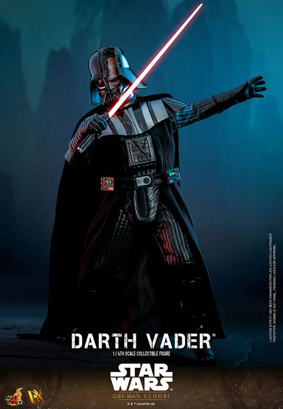 Television Masterpiece Deluxe - Obi-Wan Kenobi - Darth Vader - 1/6 (Hot Toys) - Image 4