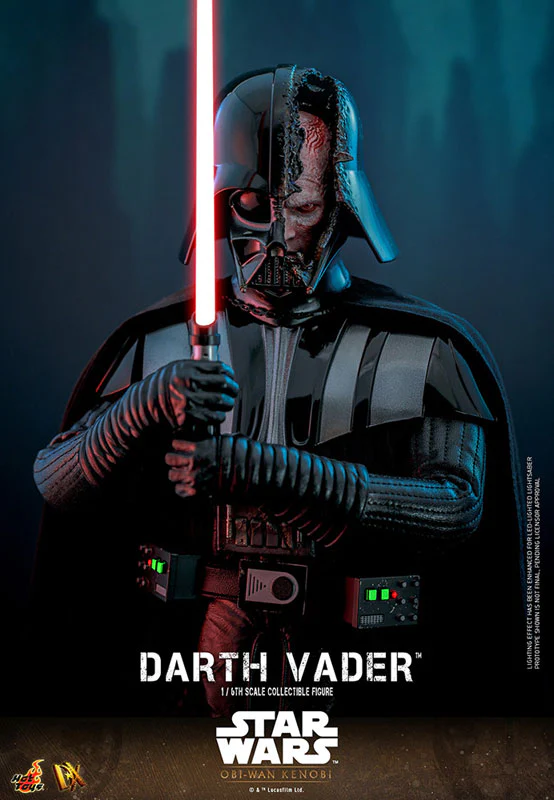Television Masterpiece Deluxe - Obi-Wan Kenobi - Darth Vader - 1/6 (Hot Toys) - Image 6