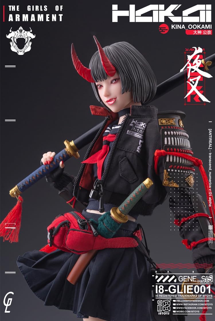 THE GIRLS OF ARMAMENT - I8-GLIE001 - Kina Ogami - 1/6 (i8TOYS) - Image 4