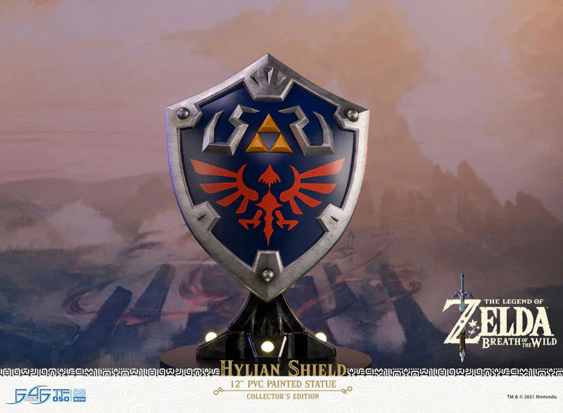 The Legend of Zelda: Breath of the Wild / Hylian Shield PVC Stand Model Collector's Edition - Image 10
