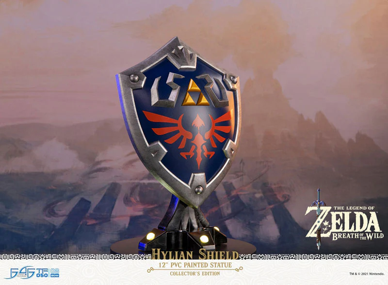 The Legend of Zelda: Breath of the Wild / Hylian Shield PVC Stand Model Collector's Edition - Image 4