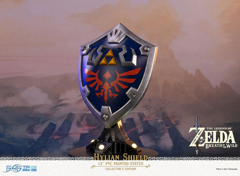 The Legend of Zelda: Breath of the Wild / Hylian Shield PVC Stand Model Collector's Edition - Image 9