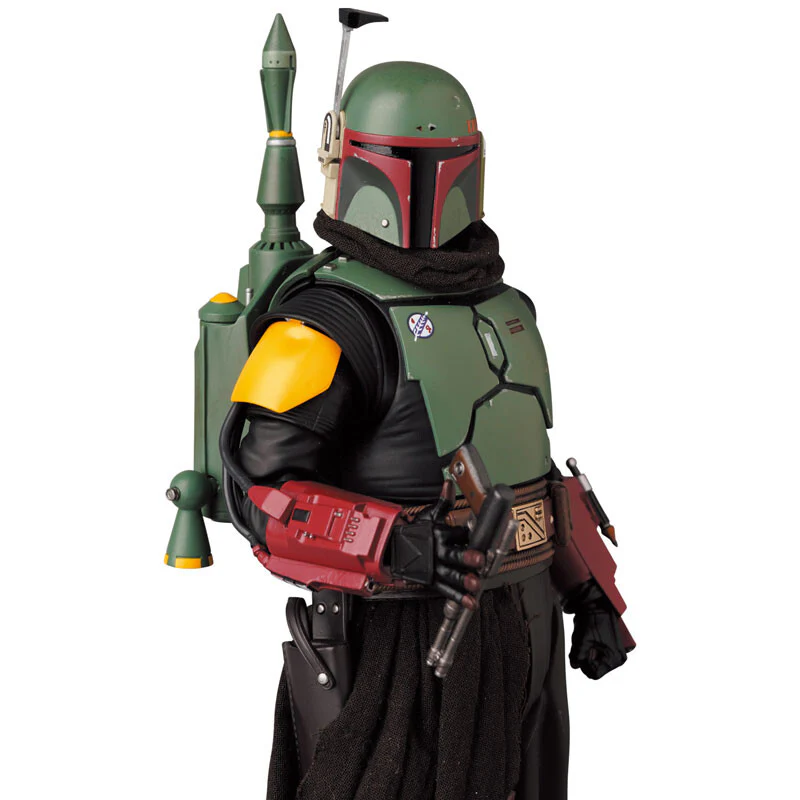 The Mandalorian - Boba Fett - Mafex  No.201 - Recovered Armor (Medicom Toy) - Image 3