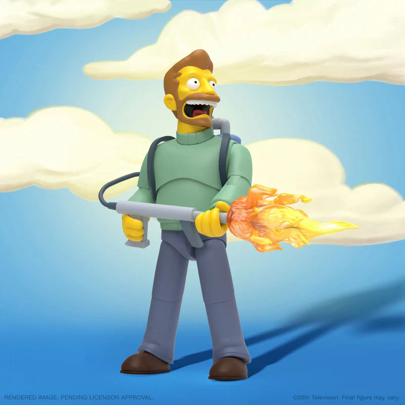 The Simpsons / Hank Scorpio Ultimate 7 Inch Action Figure - Image 3