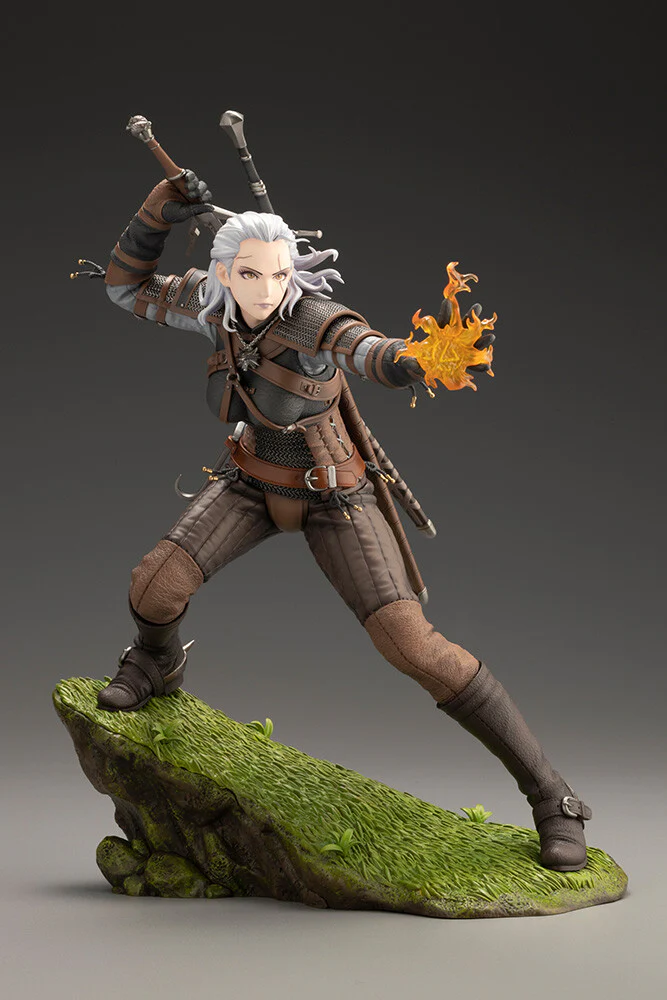 The Witcher - Geralt - Bishoujo Statue - 1/7 (Kotobukiya) - Image 3
