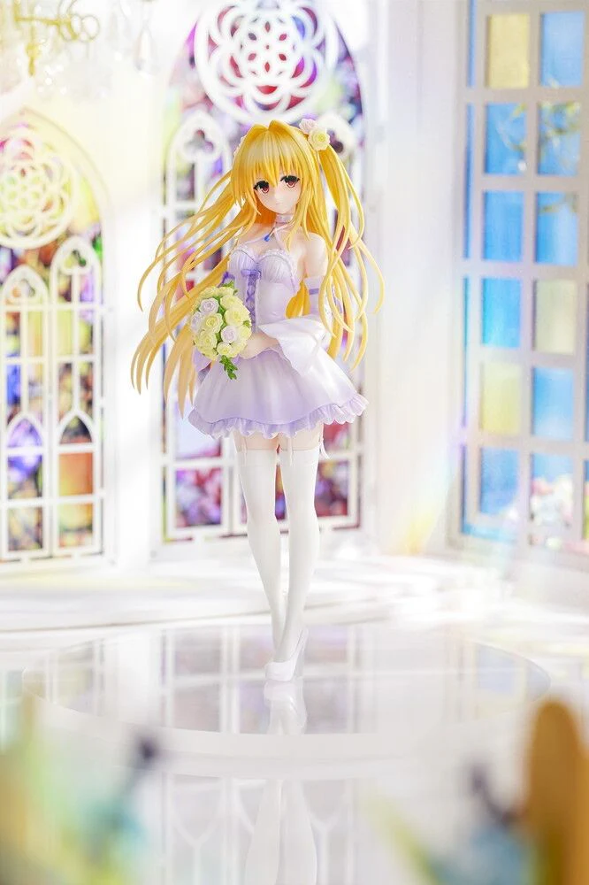 To LOVEru Darkness - Konjiki no Yami - CA Works - 1/7 - Wedding Dress ver. (Chara-Ani, Kadokawa) - Image 2