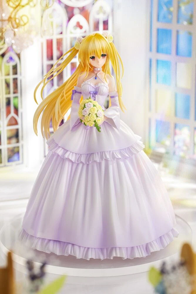 To LOVEru Darkness - Konjiki no Yami - CA Works - 1/7 - Wedding Dress ver. (Chara-Ani, Kadokawa) - Image 3