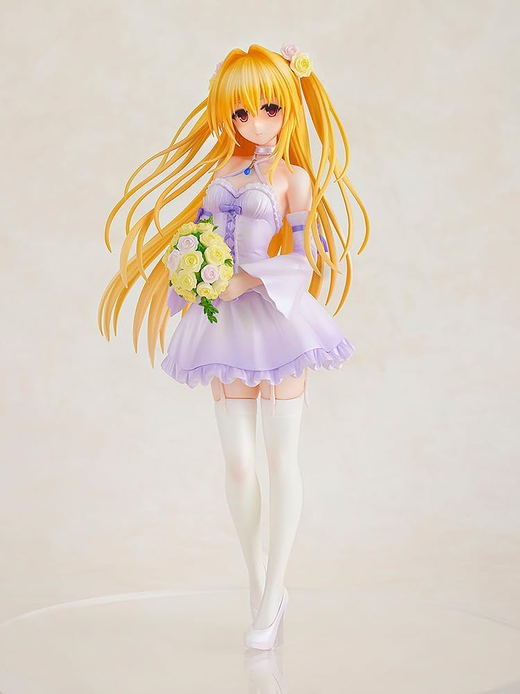 To LOVEru Darkness - Konjiki no Yami - CA Works - 1/7 - Wedding Dress ver. (Chara-Ani, Kadokawa) - Image 7