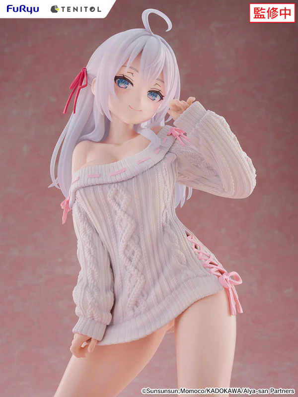 Tokidoki Bosotto Russia-go de Dereru Tonari no Alya-san - Alisa Mikhailovna Kujou - Big Noodle Stopper Figure - Noodle Stopper Figure - Tenitol - Knit Ver. (FuRyu) - Image 2