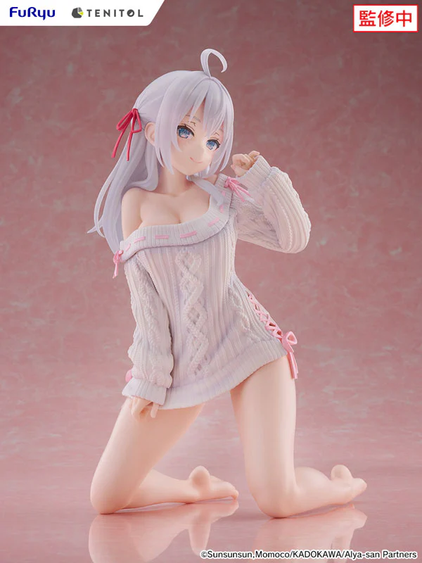Tokidoki Bosotto Russia-go de Dereru Tonari no Alya-san - Alisa Mikhailovna Kujou - Big Noodle Stopper Figure - Noodle Stopper Figure - Tenitol - Knit Ver. (FuRyu) - Image 4