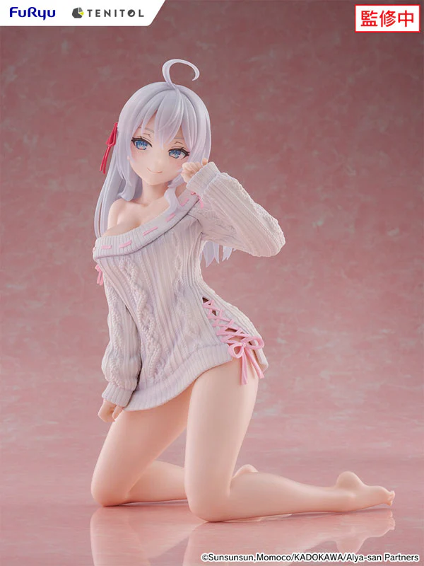 Tokidoki Bosotto Russia-go de Dereru Tonari no Alya-san - Alisa Mikhailovna Kujou - Big Noodle Stopper Figure - Noodle Stopper Figure - Tenitol - Knit Ver. (FuRyu) - Image 7