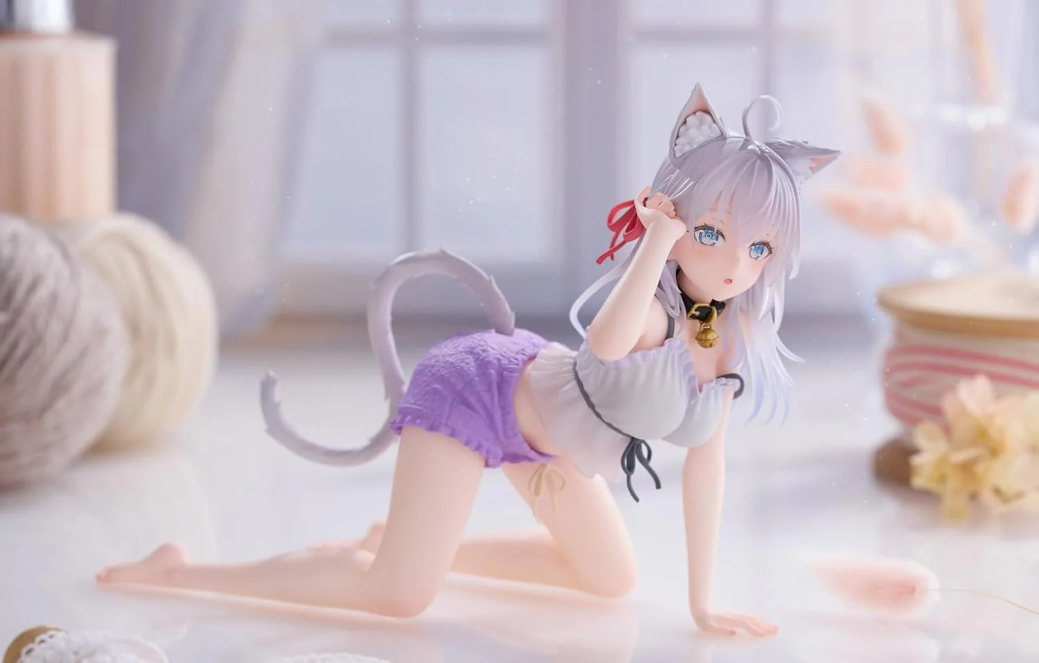 Tokidoki Bosotto Russia-go de Dereru Tonari no Alya-san - Alisa Mikhailovna Kujou - Desktop Cute - Nekomimi Room Wear Ver. (Taito)