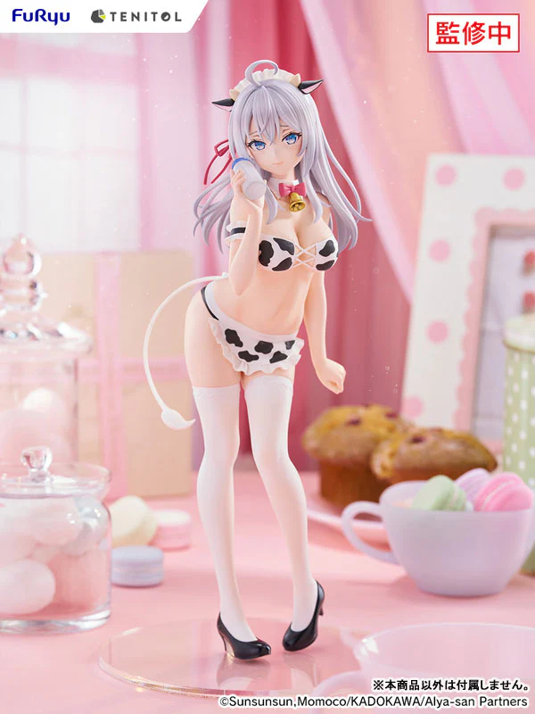 Tokidoki Bosotto Russia-go de Dereru Tonari no Alya-san - Alisa Mikhailovna Kujou - Tenitol - Tenitol Tall - Cow ver. (FuRyu) - Image 2