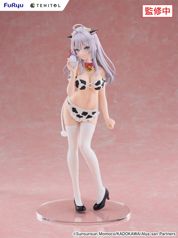 Tokidoki Bosotto Russia-go de Dereru Tonari no Alya-san - Alisa Mikhailovna Kujou - Tenitol - Tenitol Tall - Cow ver. (FuRyu) - Image 4