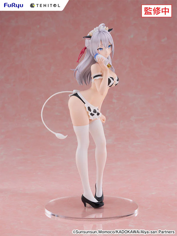 Tokidoki Bosotto Russia-go de Dereru Tonari no Alya-san - Alisa Mikhailovna Kujou - Tenitol - Tenitol Tall - Cow ver. (FuRyu) - Image 6