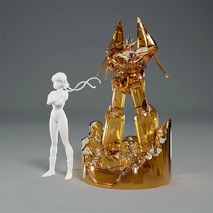 Top o Nerae! - Gunbuster - Takaya Noriko - Minimum Factory  (MF-81) - Plamax - Effect Color Ver. (Good Smile Company, Max Factory) - Image 4