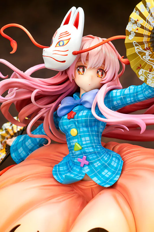 Touhou Project "The Expressive Poker Face" Kokoro Hatano [Light Arms Edition] 1/8 - Image 6