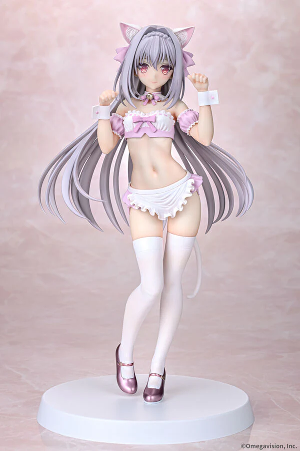 Tsuki ni Yorisou Otome no Sahou - Sakurakouji Luna - 1/6 - Cat Ear Maid Ver., Sakura Color Ver. (Q-six) - Image 2