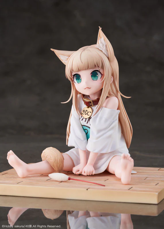 Uchi no Neko ga Onnanoko de Kawaii - Kinako - 1/6 - Osuwari Osakana ver. (Hobby Sakura) - Image 7