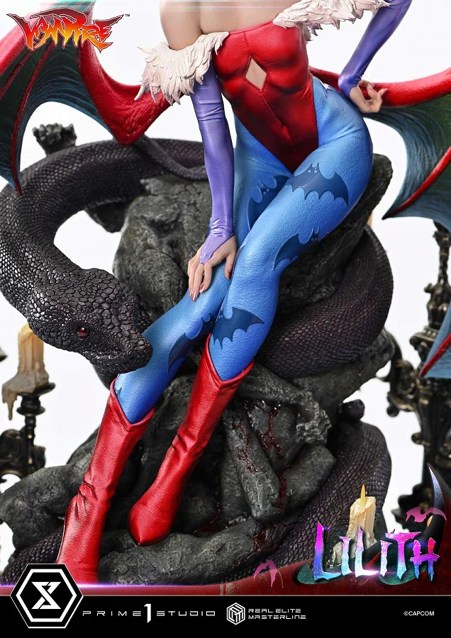 Vampire: The Night Warriors - Lilith Aensland - Real Elite Masterline - 1/4 (Prime 1 Studio) - Image 4
