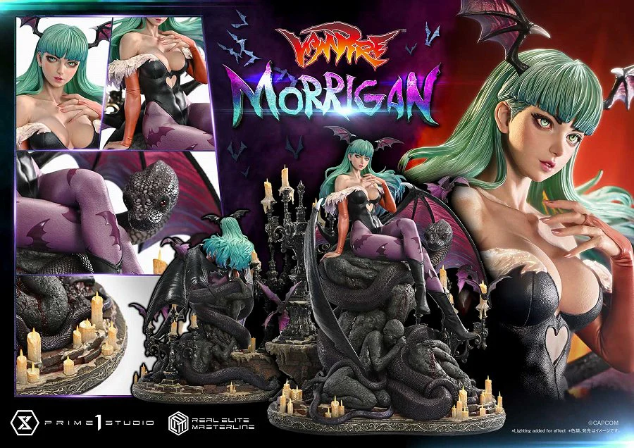 Vampire: The Night Warriors - Morrigan Aensland - Real Elite Masterline - 1/4 (Prime 1 Studio) - Image 2