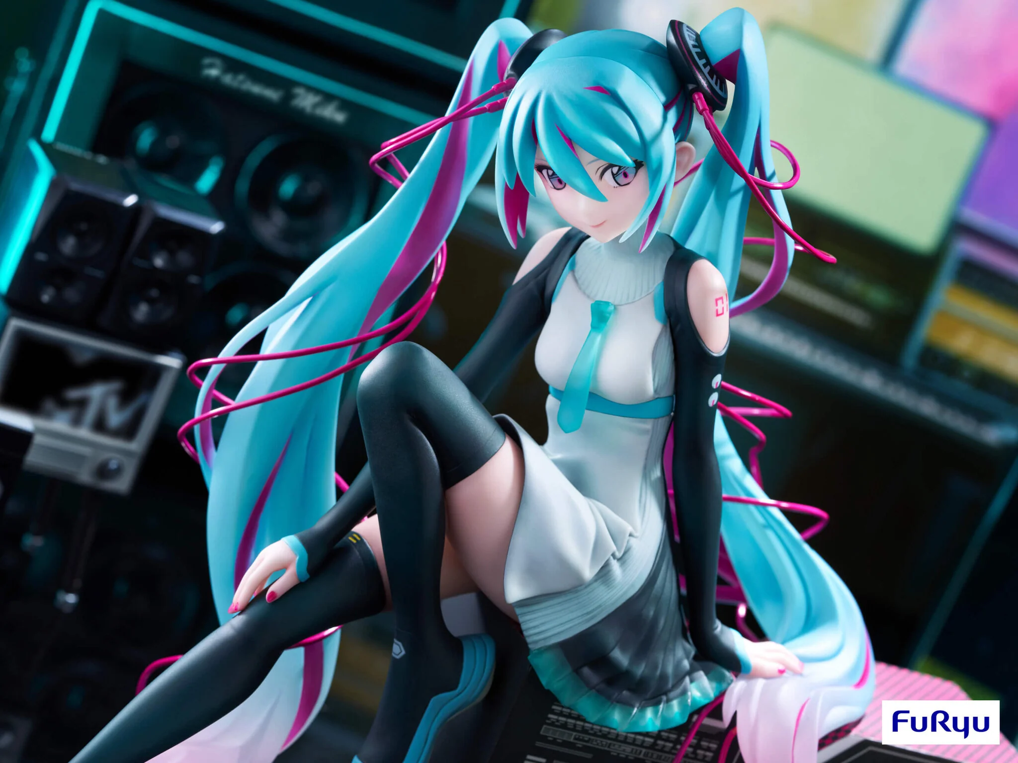 Vocaloid - Hatsune Miku - F:Nex - MTV x Hatsune Miku - 1/7 (FuRyu) - Image 2