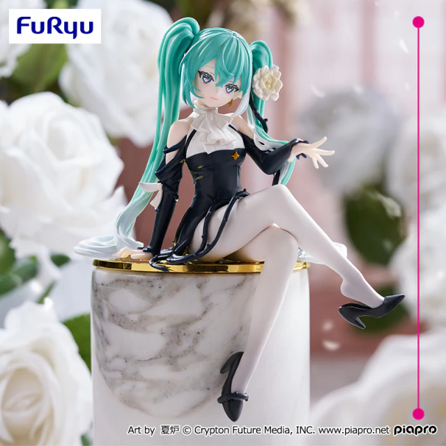 Vocaloid - Hatsune Miku - Flower Fairy - Noodle Stopper Figure - White Rose (FuRyu) - Image 2