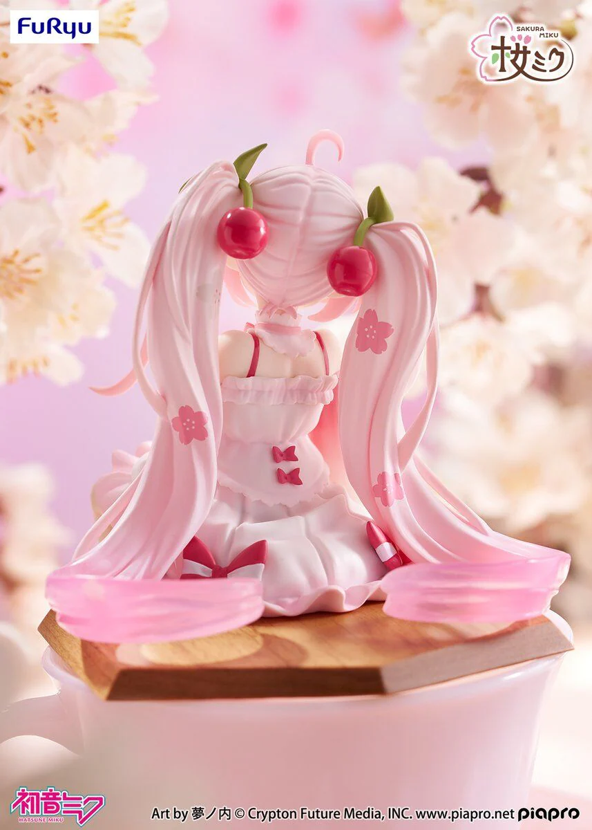 Vocaloid - Hatsune Miku - Noodle Stopper Figure - Sakura, 2025, Wink Ver. (FuRyu) - Image 3