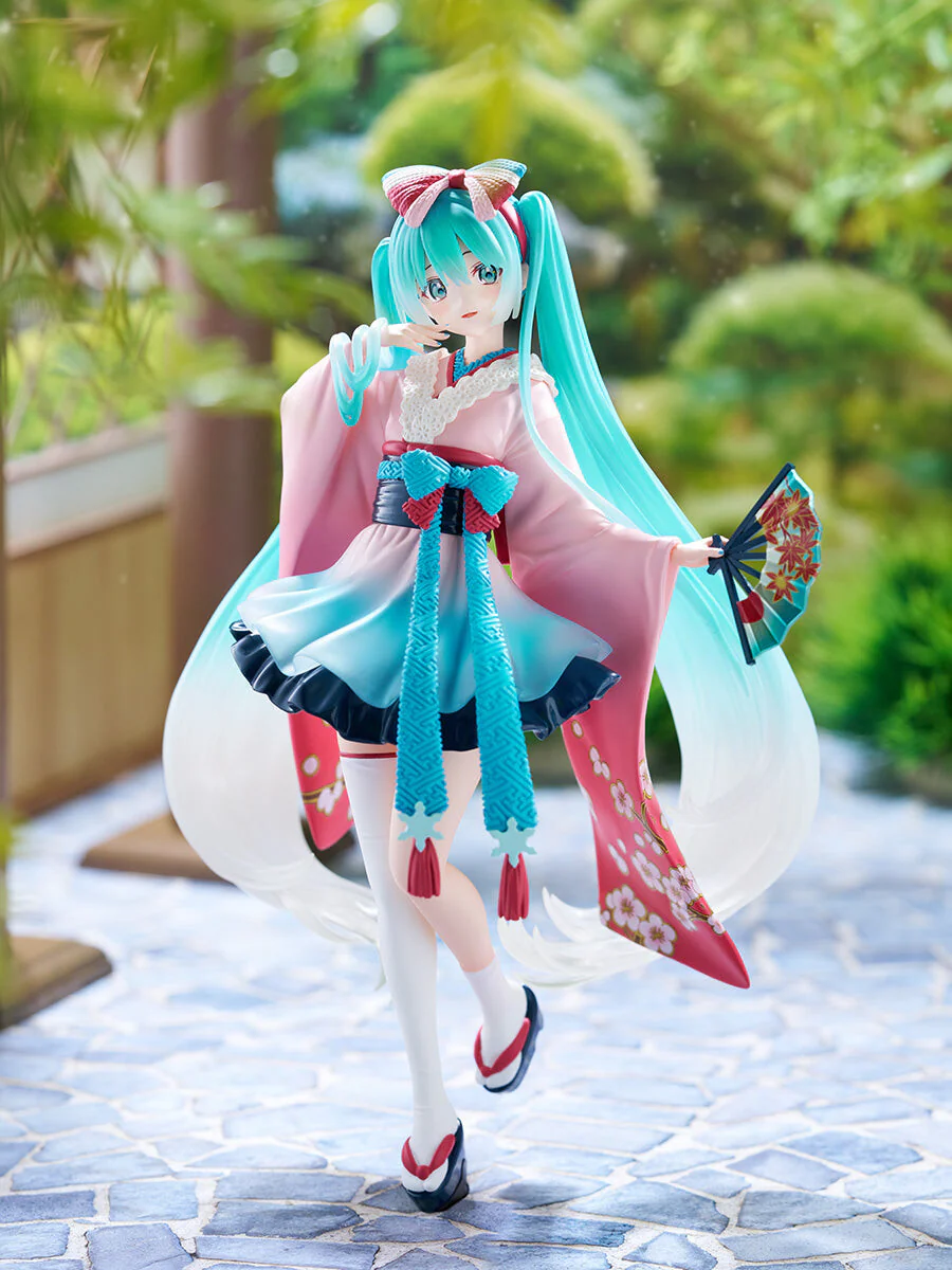 Vocaloid - Hatsune Miku - Tenitol - Tenitol Neo Tokyo Series - Kimono (FuRyu) - Image 3