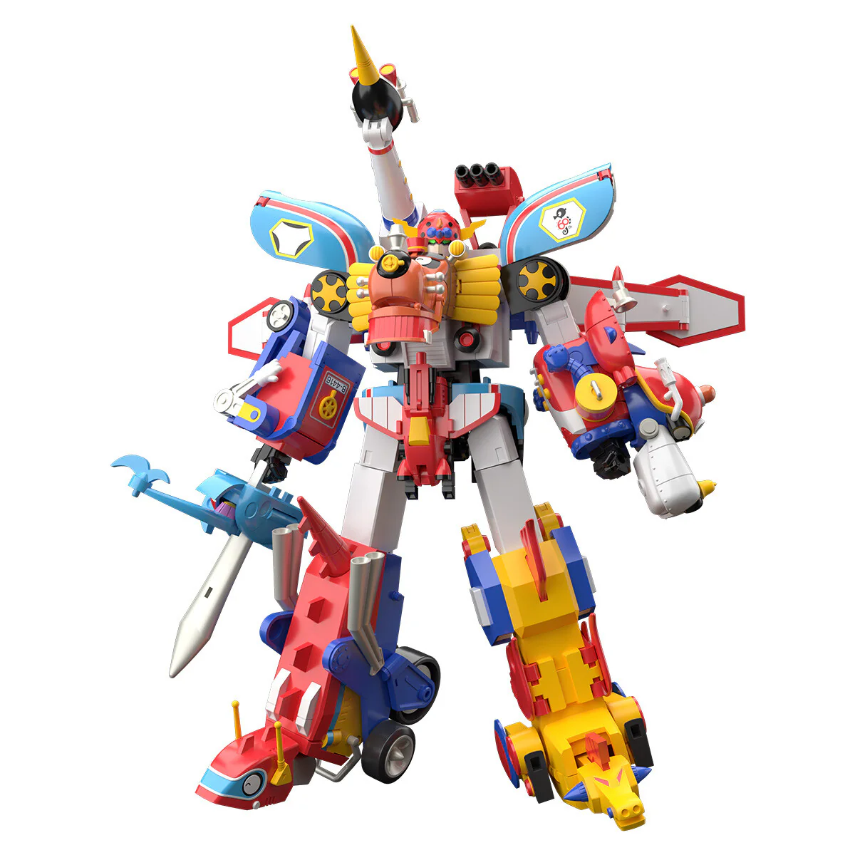 Yatterman - Bandai Shokugan - Candy Toy - SMP - Tatsunoko Pro 60th Anniversary Tatsunoko Gattai Time Bokan Robo (Bandai) [Shop Exclusive]