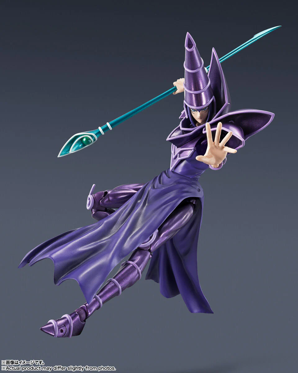 Yu-Gi-Oh! Duel Monsters - Black Magician - S.H.MonsterArts (Bandai Spirits) - Image 3