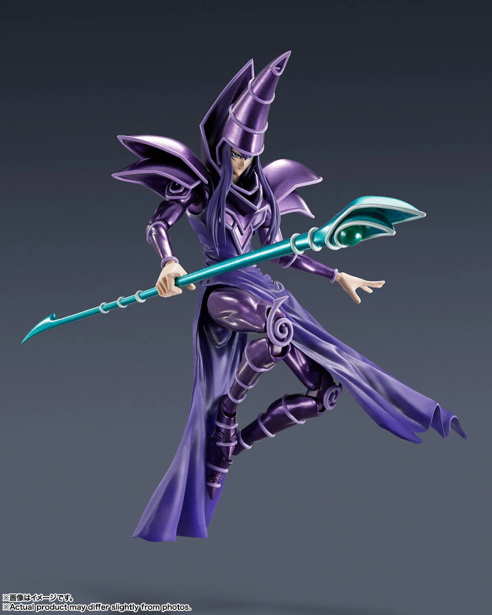 Yu-Gi-Oh! Duel Monsters - Black Magician - S.H.MonsterArts (Bandai Spirits) - Image 4