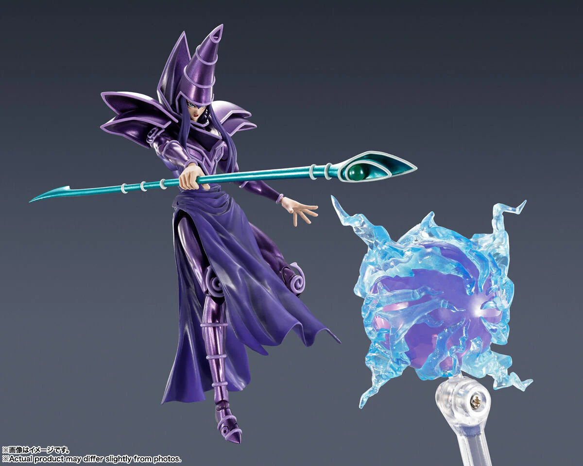 Yu-Gi-Oh! Duel Monsters - Black Magician - S.H.MonsterArts (Bandai Spirits) - Image 5