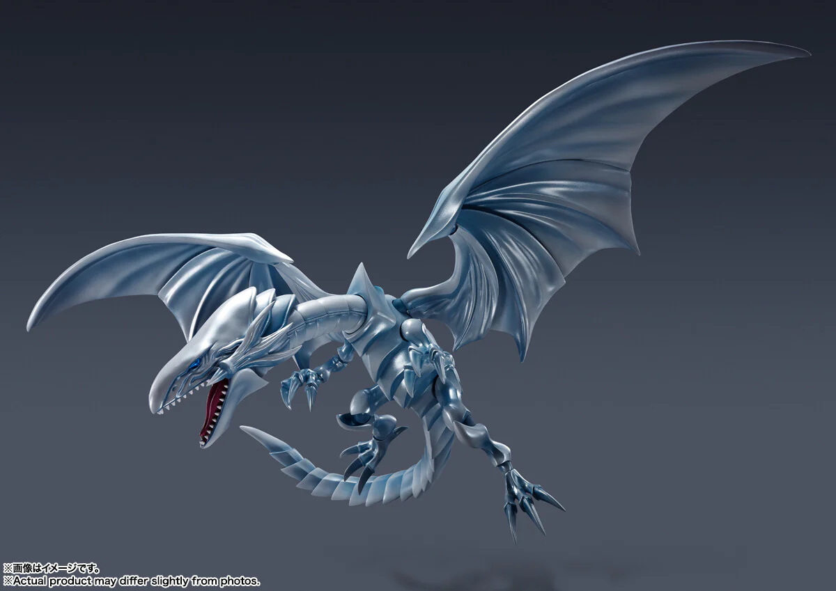Yu-Gi-Oh! Duel Monsters - Blue-Eyes White Dragon - S.H.MonsterArts (Bandai Spirits) - Image 3