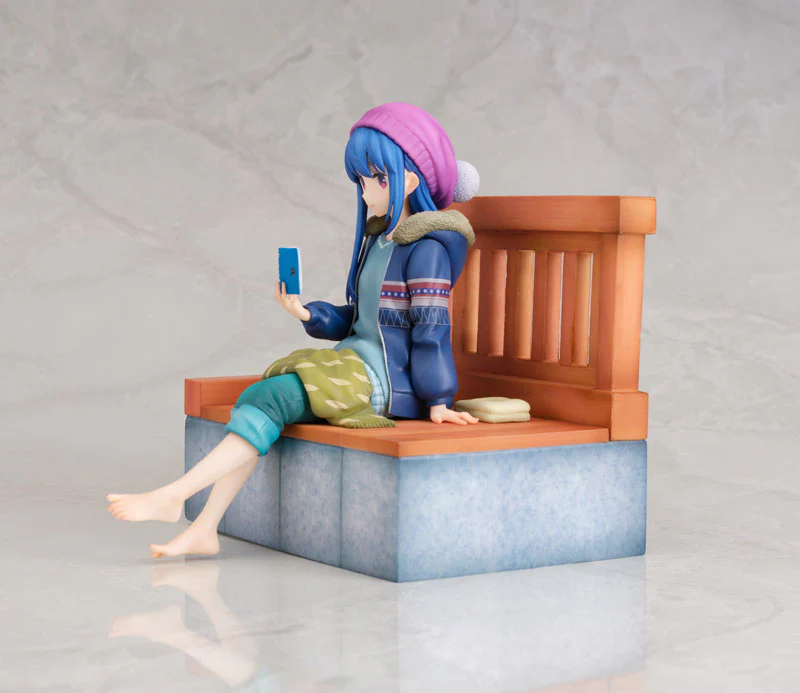 Yurucamp - Shima Rin - 1/7 - Foot Bath ver. (AmiAmi) - Image 2